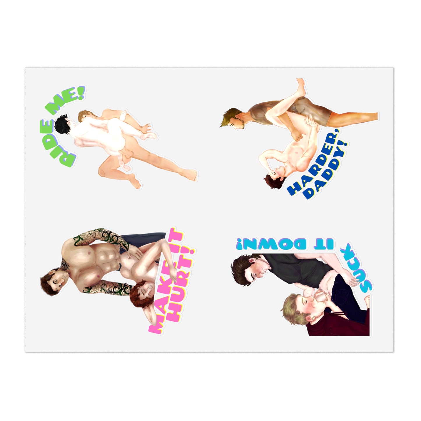 Love & Luck Sticker set NSFW 2