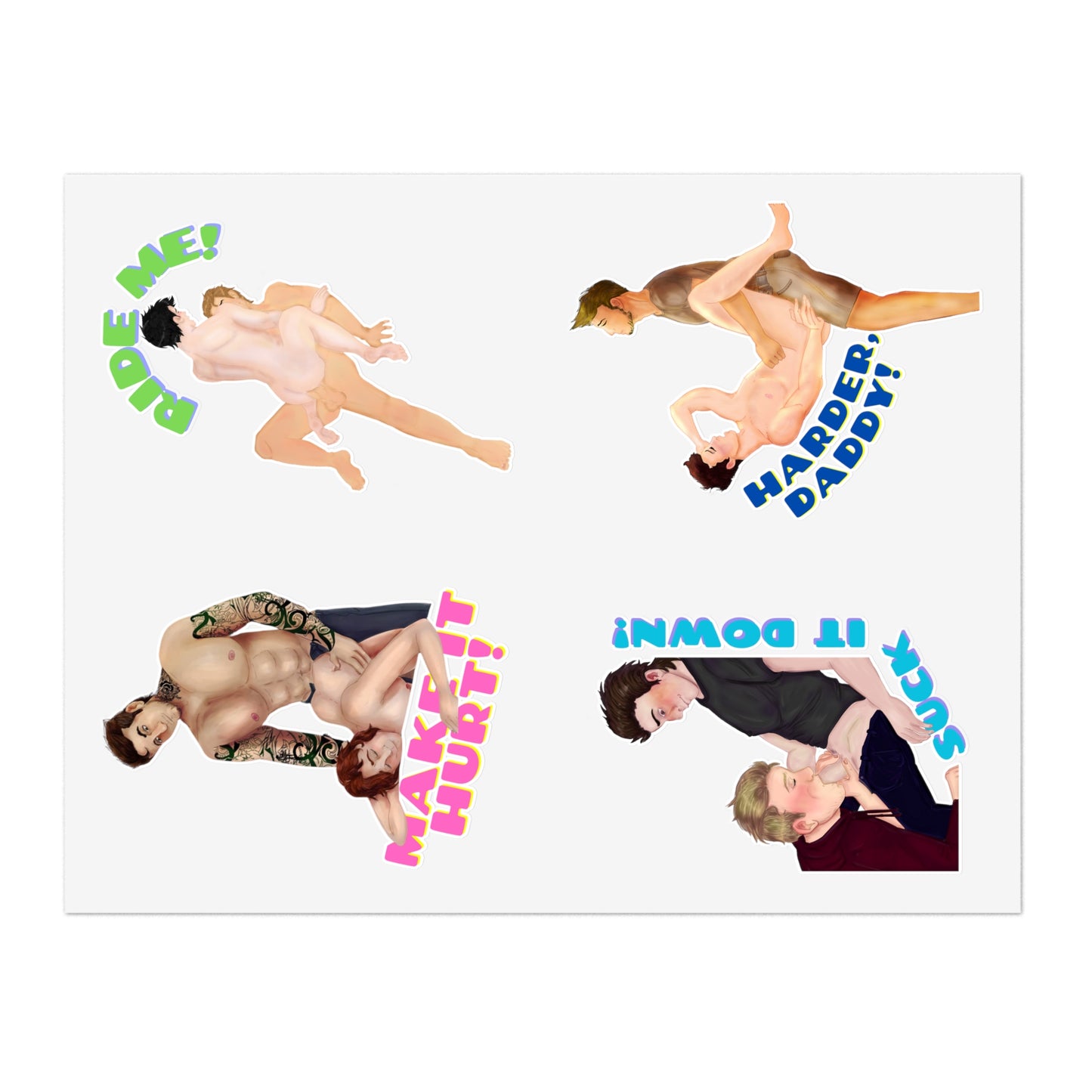 Love & Luck Sticker set NSFW 2