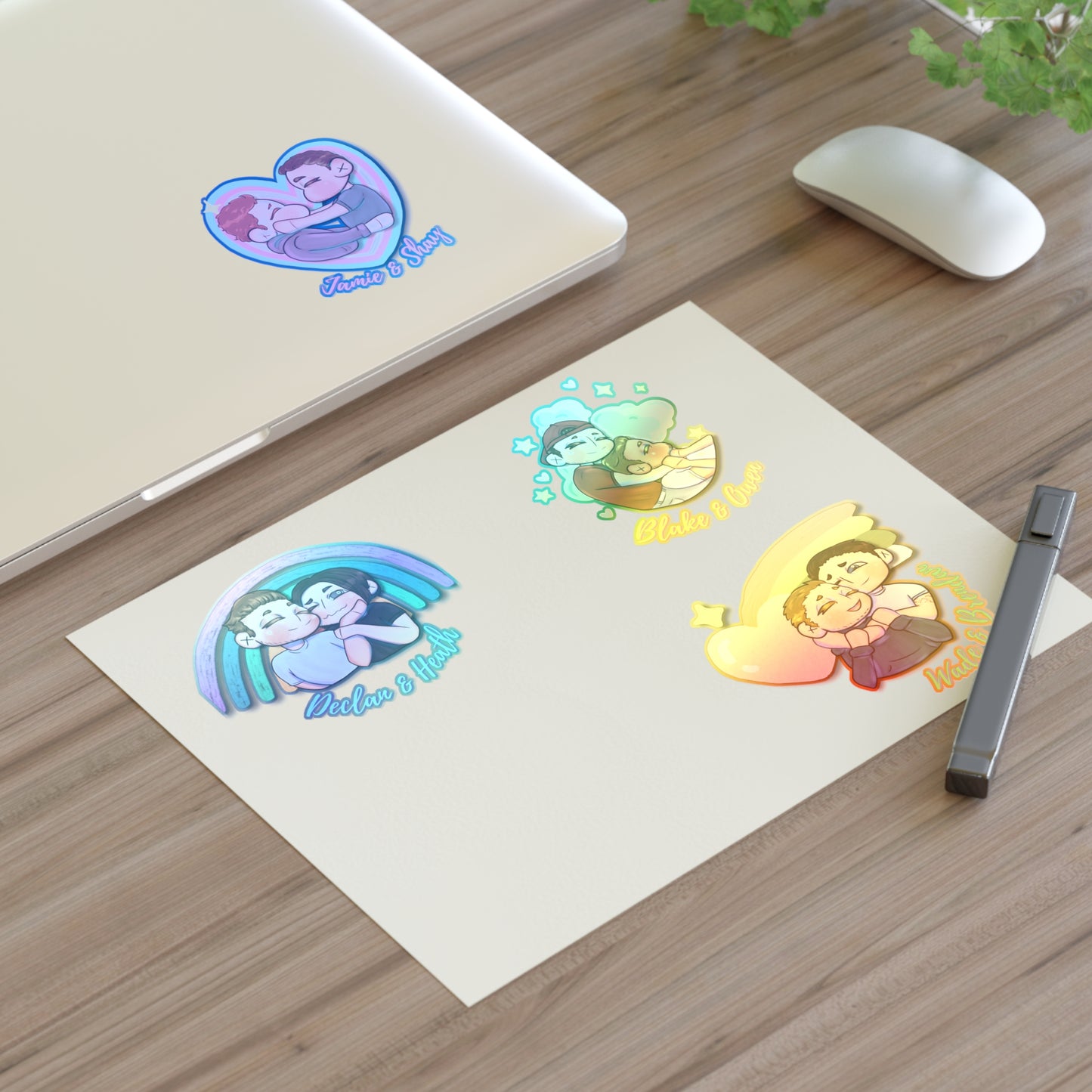 Love & Luck Sticker set - Chibi