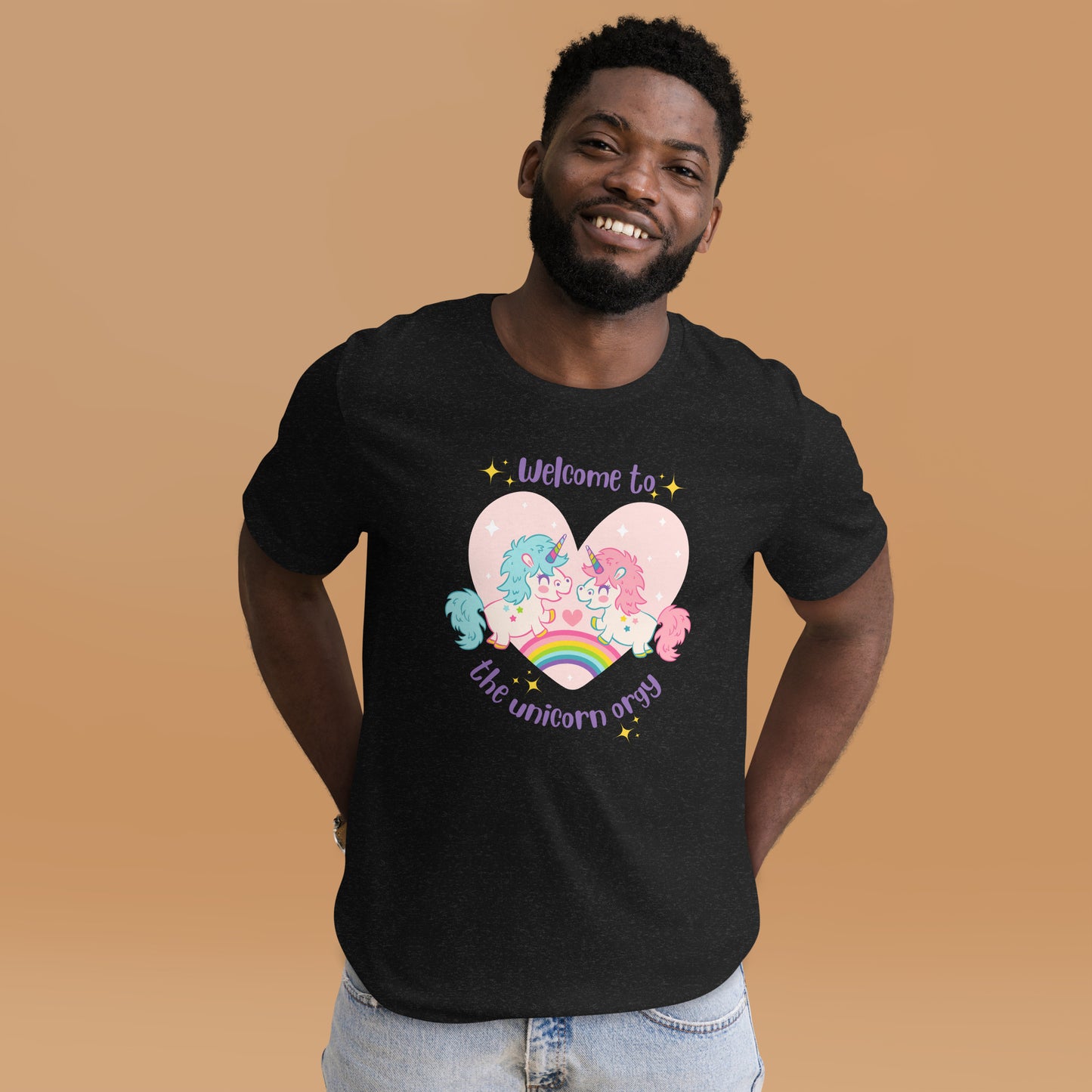 Unicorn Orgy Unisex t-shirt