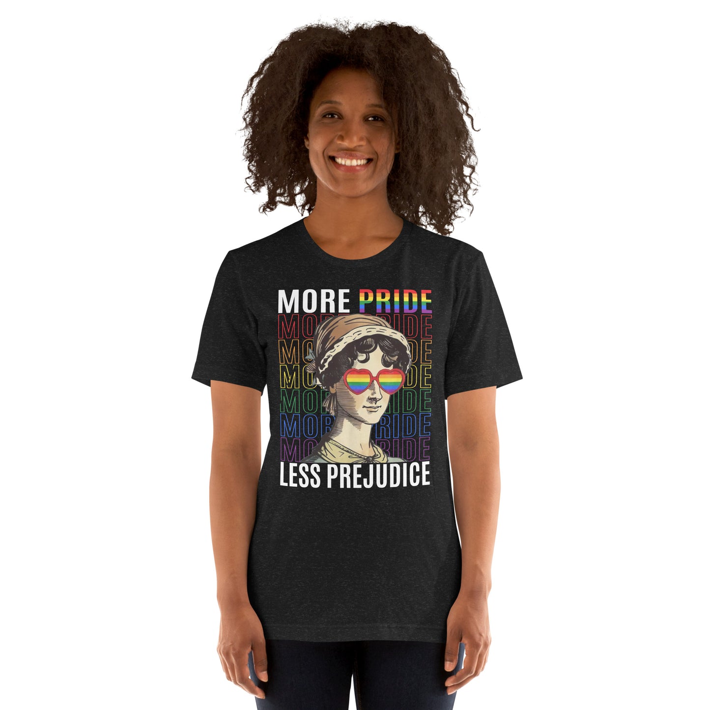 "More Pride, Less Prejudice" Unisex t-shirt