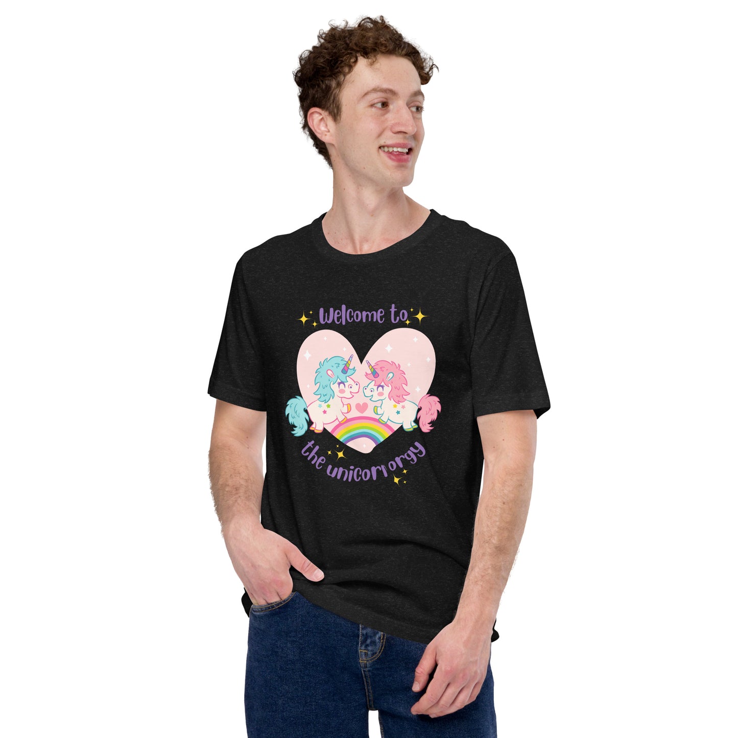 Unicorn Orgy Unisex t-shirt