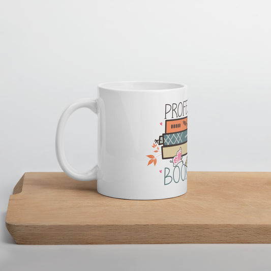 "Professional Bookworm" Mug